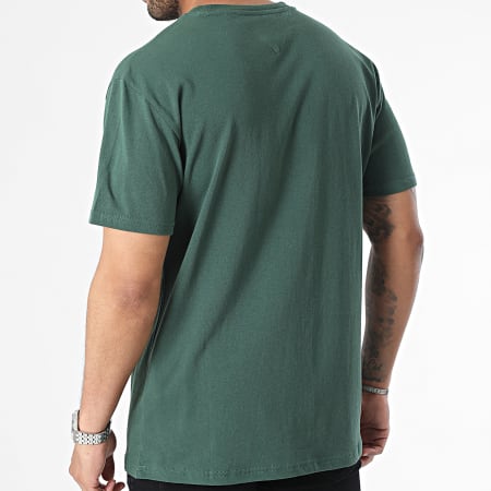 Tommy Jeans - Tee Shirt Large Classic Tommy 6320 Vert
