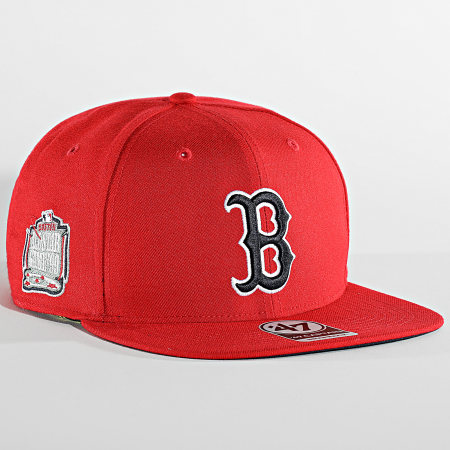 '47 Brand - Boston Red Sox Captain World Series Cappello Snapback Rosso