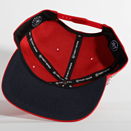 '47 Brand - Casquette Snapback Captain World Series Boston Red Sox Rouge