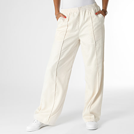 Adidas Originals - Monogram Pantalones Jogging Mujer IJ7084 Beige
