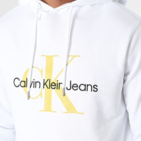 Calvin Klein - Sweat Capuche 0805 Blanc