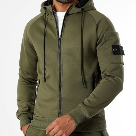 LBO - Ensemble De Survetement Cargo 0130 Vert Kaki