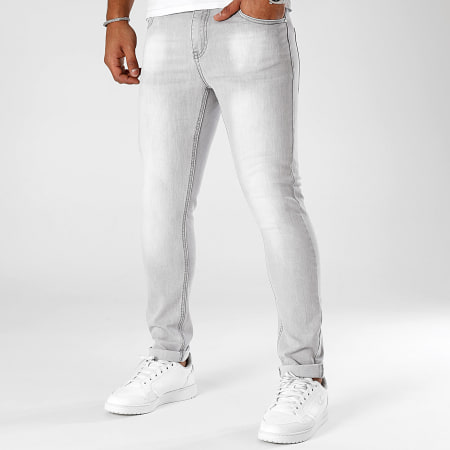 LBO - Jeans slim fit 0253 Denim Grigio chiaro