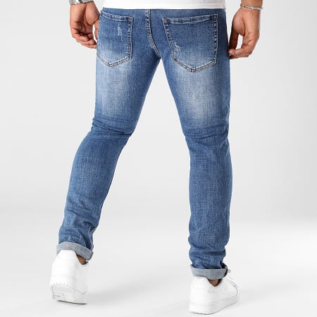 LBO - Jeans slim fit con trattamento 0254 Denim blu