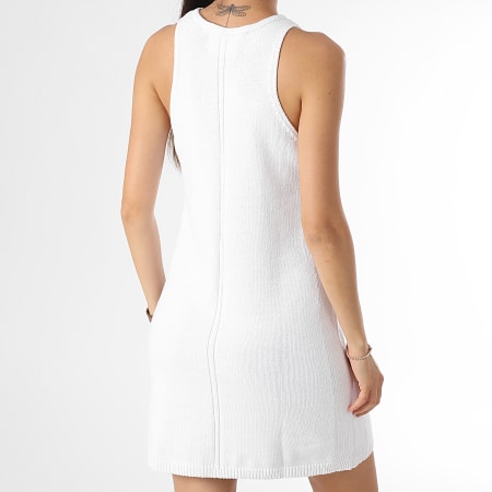 Calvin Klein - Robe Débardeur Sans Manches Femme 1398 Blanc