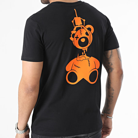 Sale Môme Paris - Negro Naranja Teddy Grappling Camiseta