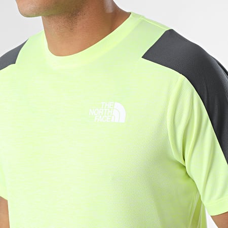 The North Face - Tee Shirt A Bandes A823V Jaune Fluo