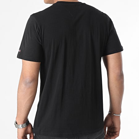 Tommy Jeans - Camiseta curvada 6843 Negro