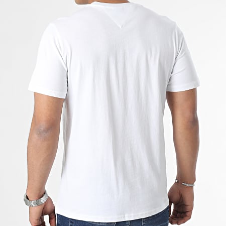 Tommy Jeans - Camiseta curvada 6843 Blanca