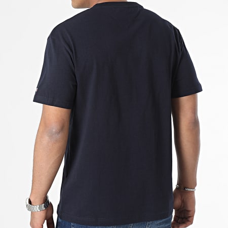 Tommy Jeans - Tee Shirt Classic Signature 6841 Bleu Marine