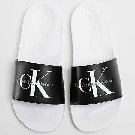 Calvin Klein - Claquettes Femme Slide New York 1243 Black