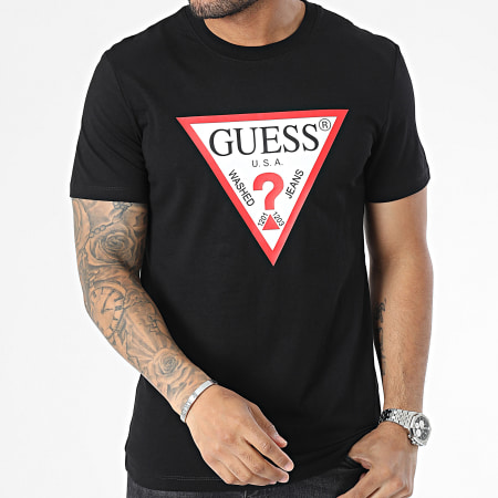 Guess - Camiseta M2YI71-I3Z14 Negra