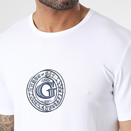 Guess - Camiseta M3YI34-J1314 Blanca