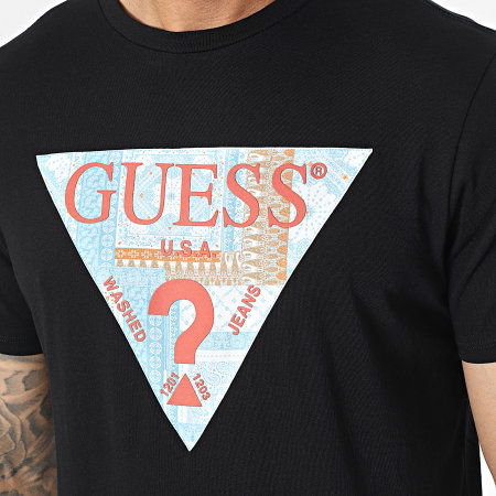 Guess - Tee Shirt M3YI69-K9RM1 Noir
