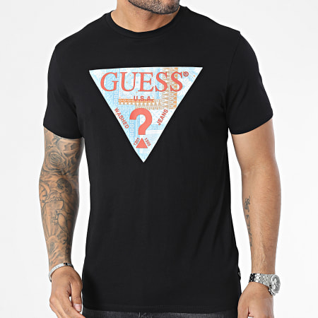 Guess - Camiseta M3YI69-K9RM1 Negra