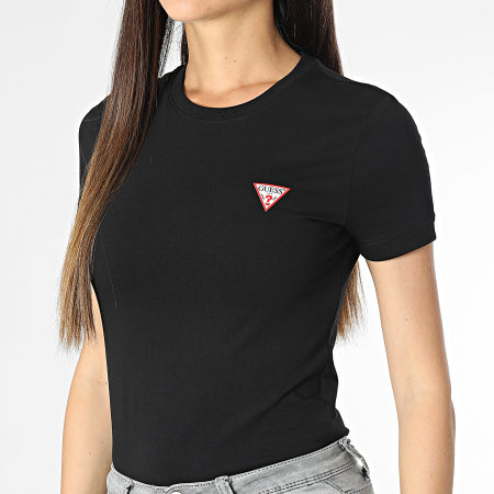 Guess - Camiseta de mujer W2YI44-J1314 Negro