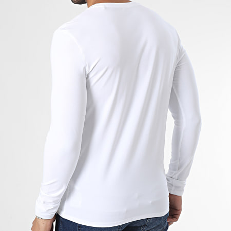 Guess - Tee Shirt Manches Longues M2YI08-J1314 Blanc