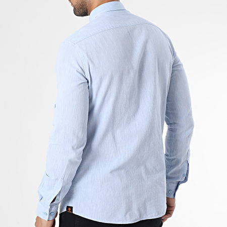 Armita - Camisa Manga Larga Azul Claro Brezo