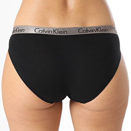Calvin Klein - Juego De 3 Bragas De Mujer QD3561E Negro Blanco Naranja