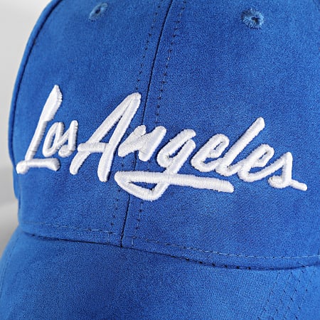 Classic Series - Cappello in pelle scamosciata blu reale