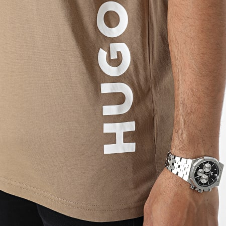 HUGO - Camiseta RN 50493727 Marrón