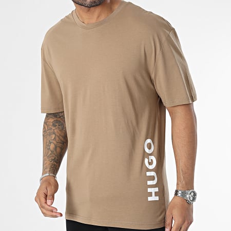 HUGO - Camiseta RN 50493727 Marrón
