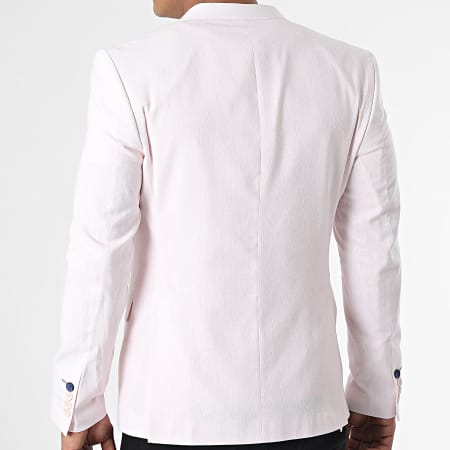 Mackten - Giacca blazer rosa chiaro