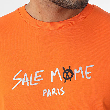 Sale Môme Paris - Camiseta reflectante naranja esqueleto