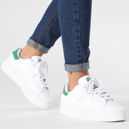 Adidas Originals - Stan Smith Bonega Zapatillas Mujer GY9310 Nube Blanco Verde