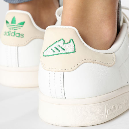 Adidas Originals - Sneaker alte Stan Smith Donna ID4541 Cloud White Wonder White Green