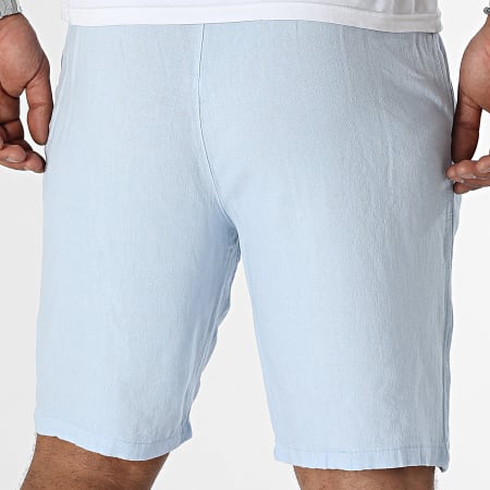 Frilivin - Pantalón corto azul claro