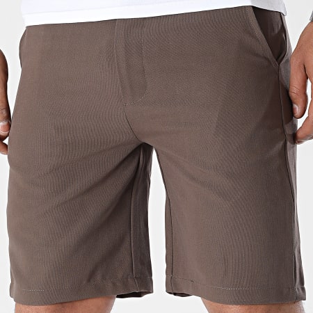Frilivin - Pantalones cortos chinos Marrón