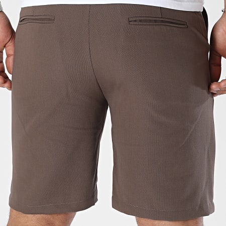Frilivin - Pantalones cortos chinos Marrón