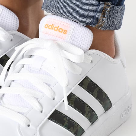 Adidas Sportswear - Sneakers donna Grand Court 2 IF2884 Cloud White Screaming Orange