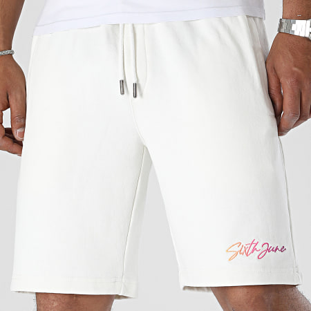 Sixth June - Pantalones cortos de jogging blancos