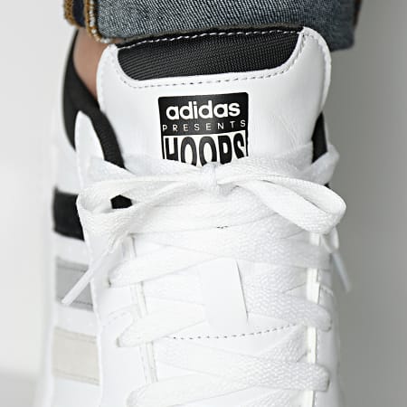 Adidas Originals - Baskets Hoops 3 IG7914 Cloud White Core Black Grey