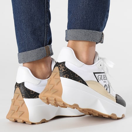 Guess Zapatillas Mujer FL7C5BFAL12 Blanco Marr n Ryses