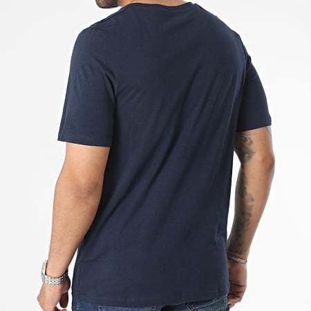 Jack And Jones - Camiseta azul marino de refuerzo
