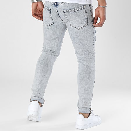 Uniplay - Jeans slim con lavaggio blu