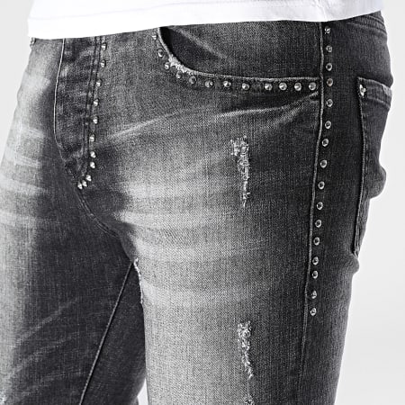 Uniplay - Jeans neri slim
