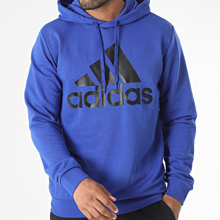 Adidas Sportswear Set di pantaloni da jogging e felpa con cappuccio IJ8556 Navy Blue Black Ryses