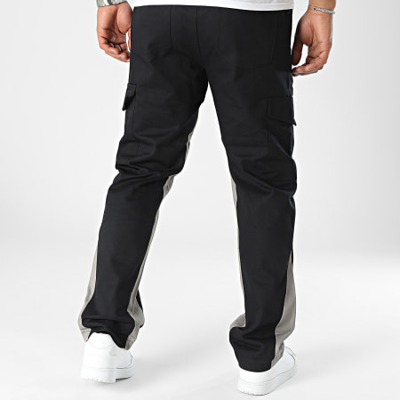 ADJ - Pantalon Cargo Noir