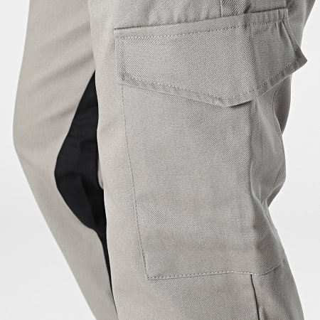 ADJ - Pantalones Cargo Gris Carbón