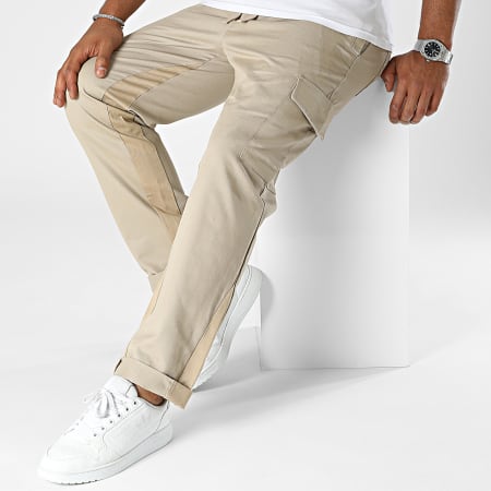 ADJ - Beige Cargo Broek