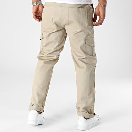 ADJ - Beige Cargo Broek