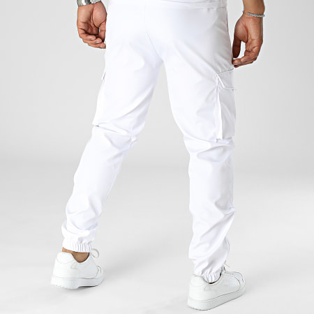 ADJ - Pantalones cargo blancos