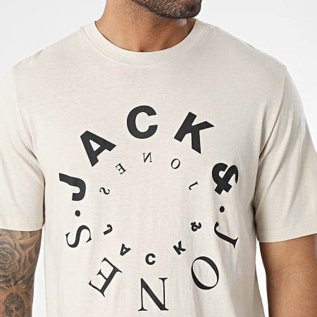 Jack And Jones - Tee Shirt Warrior Beige