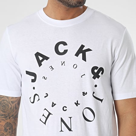 Jack And Jones - Tee Shirt Warrior Blanc