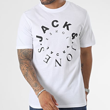 Jack And Jones - Tee Shirt Warrior Blanc