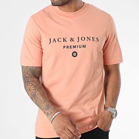 Jack And Jones - Tee Shirt Mason Saumon